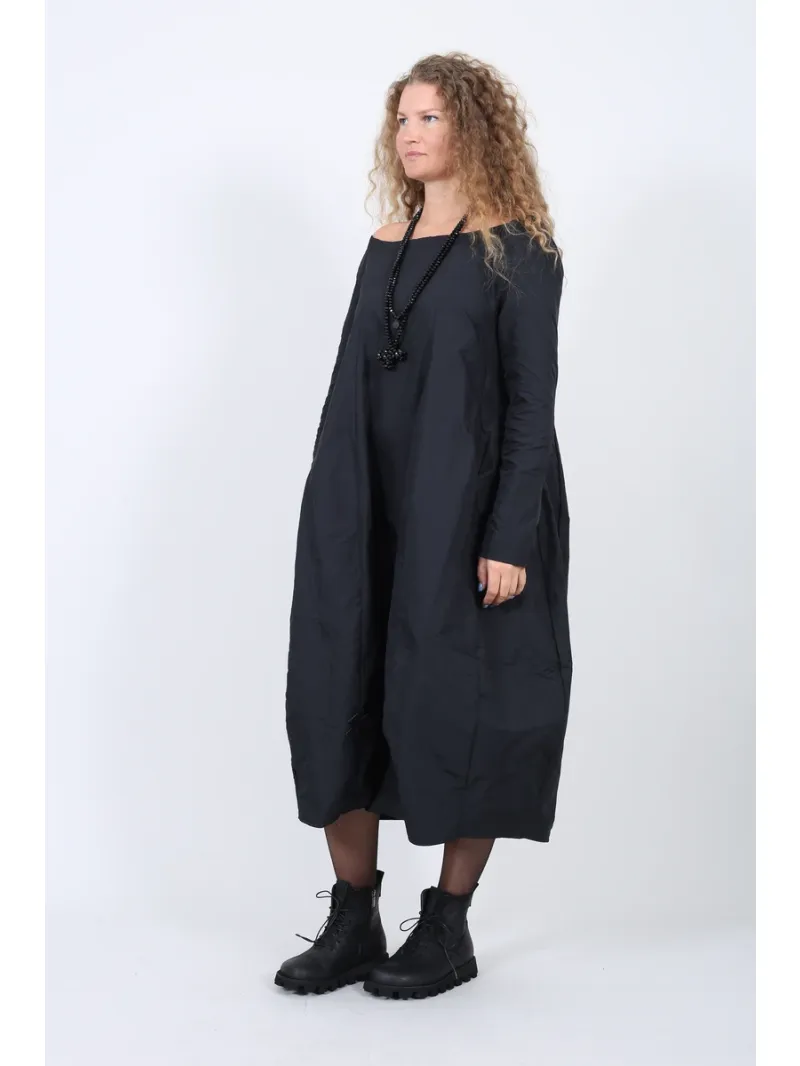 Pluslavie (Plü) - Taffeta dress with balloon silhouette - 1165