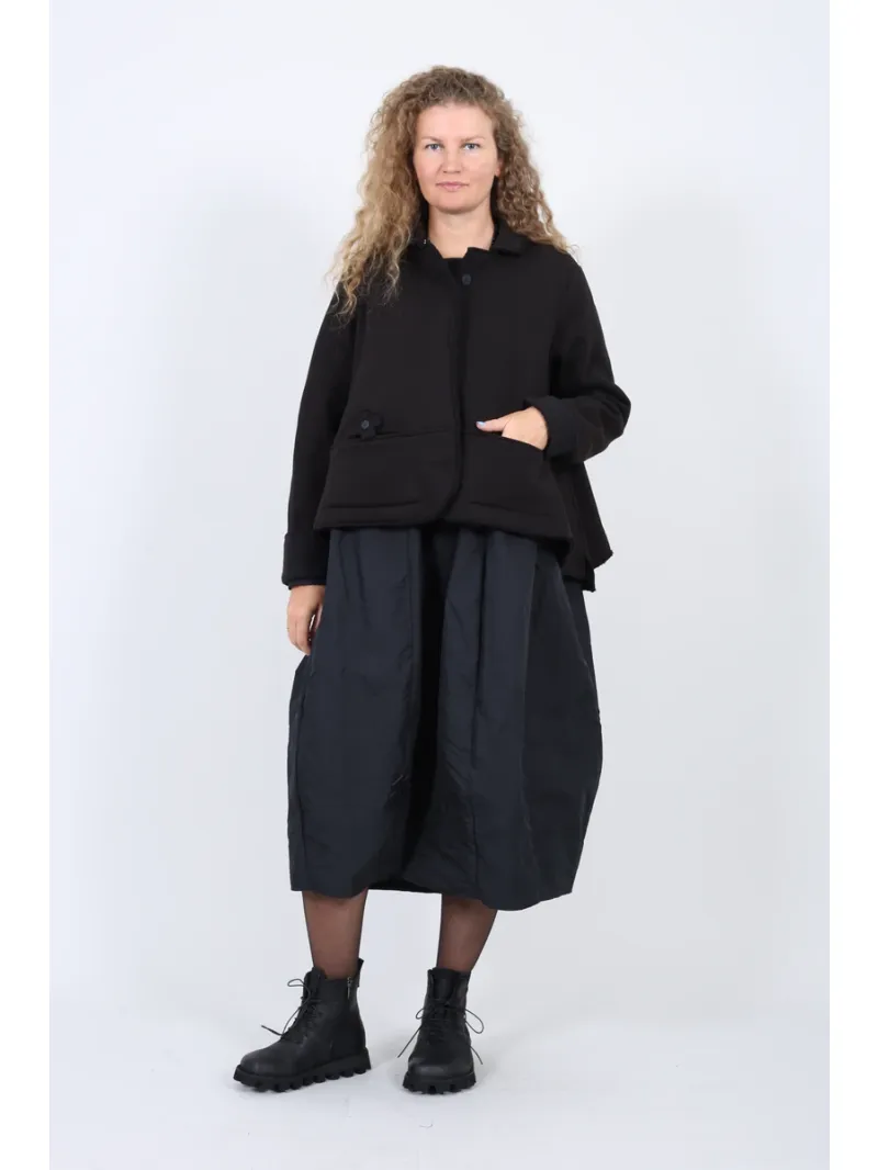 Pluslavie (Plü) - Taffeta dress with balloon silhouette - 1165