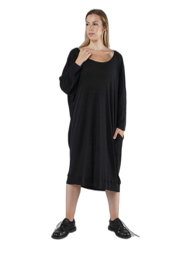 Rundholz - Wadenlanges tussah seiden jersey kleid - 1251570905