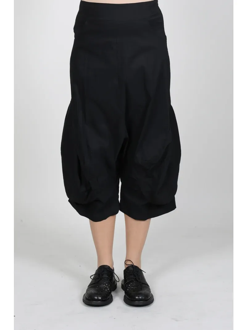 Rundholz - Wadenlange baumwoll stretch hose - 1251630104