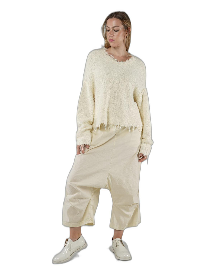 Rundholz - Lockerer tussah seiden strick pullover - 1251650704