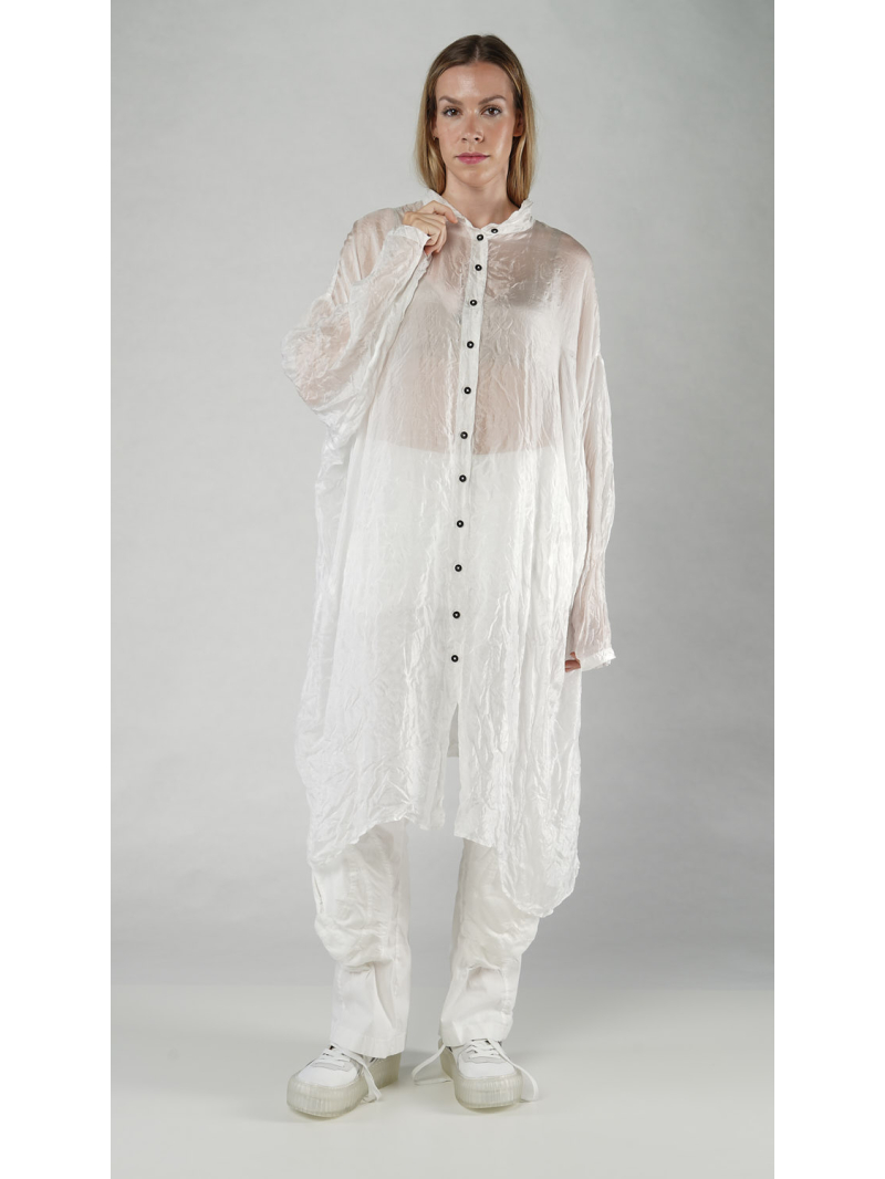 Rundholz - Oversize seiden kleid - 1251780905