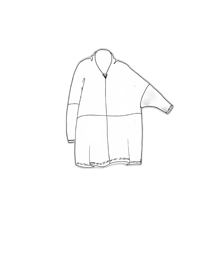 Rundholz DIP - Oversize thin french terry kleid - 1252280910