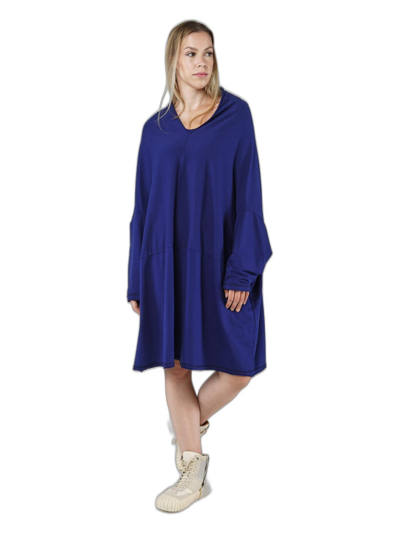Rundholz DIP - Oversize thin french terry kleid - 1252280910