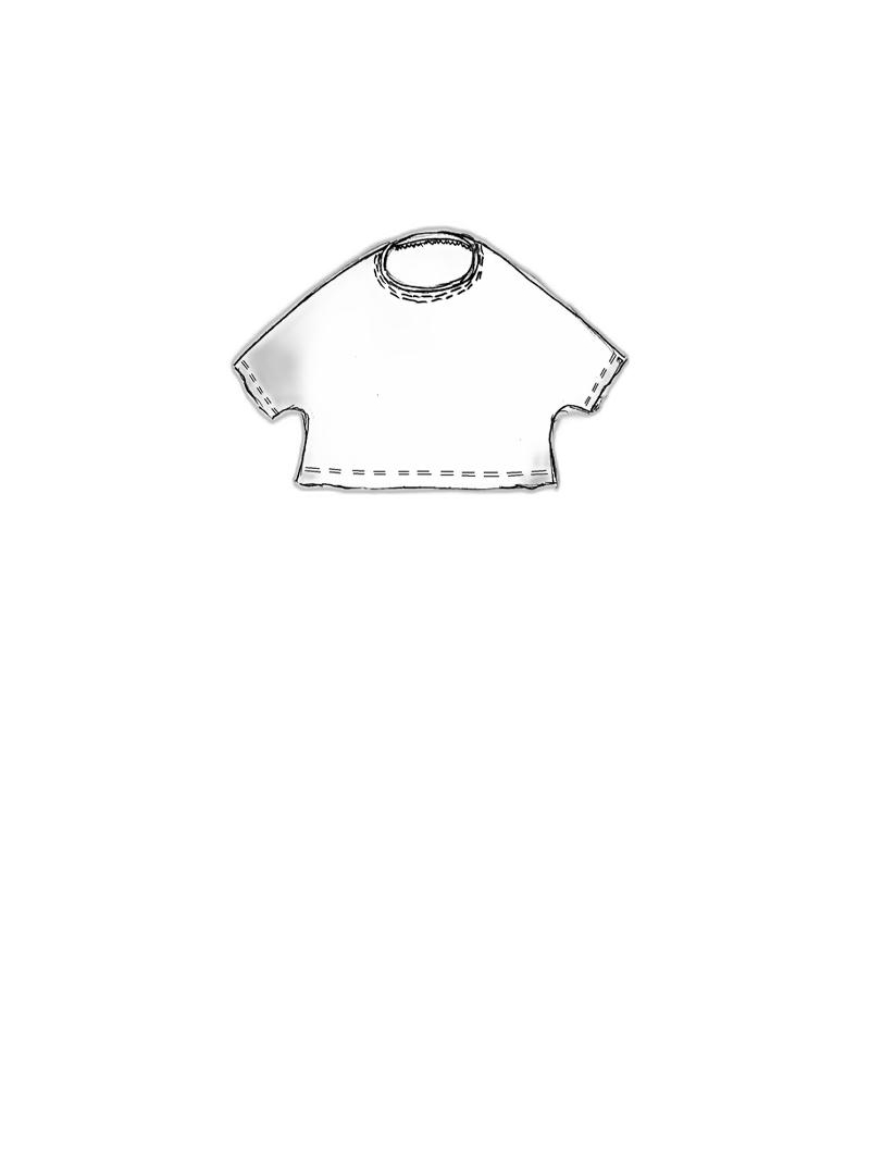 Rundholz DIP - Kurzes baumwoll jersey t-shirt - 1252300522