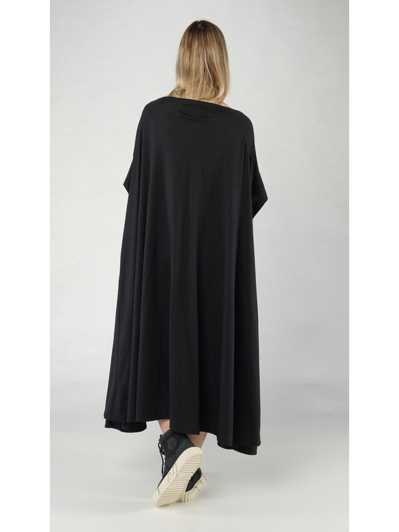 Rundholz DIP - Kleid - black-black print - 1252300908