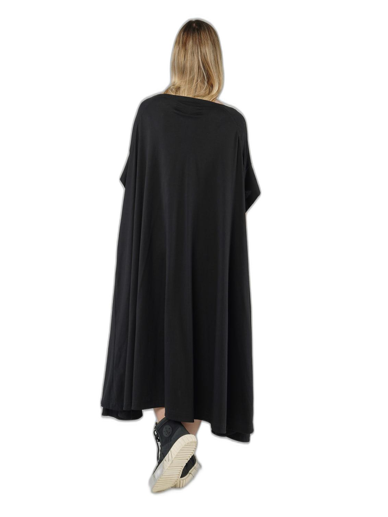 Rundholz DIP - Sehr weites baumwoll jersey kleid - 1252300928