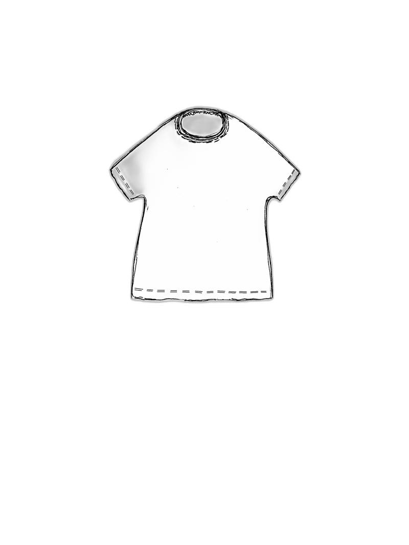 Rundholz DIP - Weites baumwoll jersey kleid - 1252300923