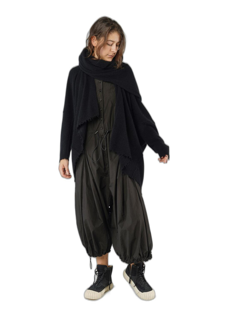 Rundholz DIP - Gerade weite merino waschbär strickjacke - 1252337107