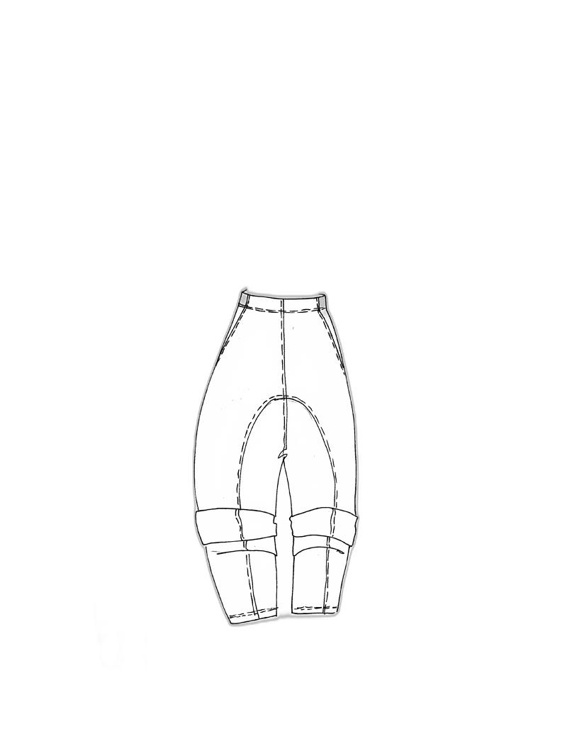 Rundholz DIP - Loose techno stretch pants - 1252390102