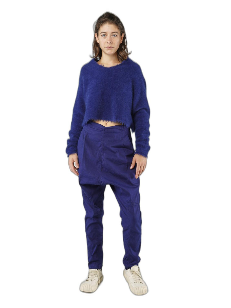 Rundholz DIP - Kurzer waschbär strick pullover - 1252400701