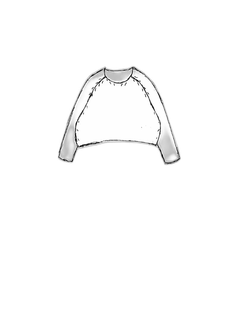 Rundholz DIP - Hip-length paper knit sweater - 1252450706