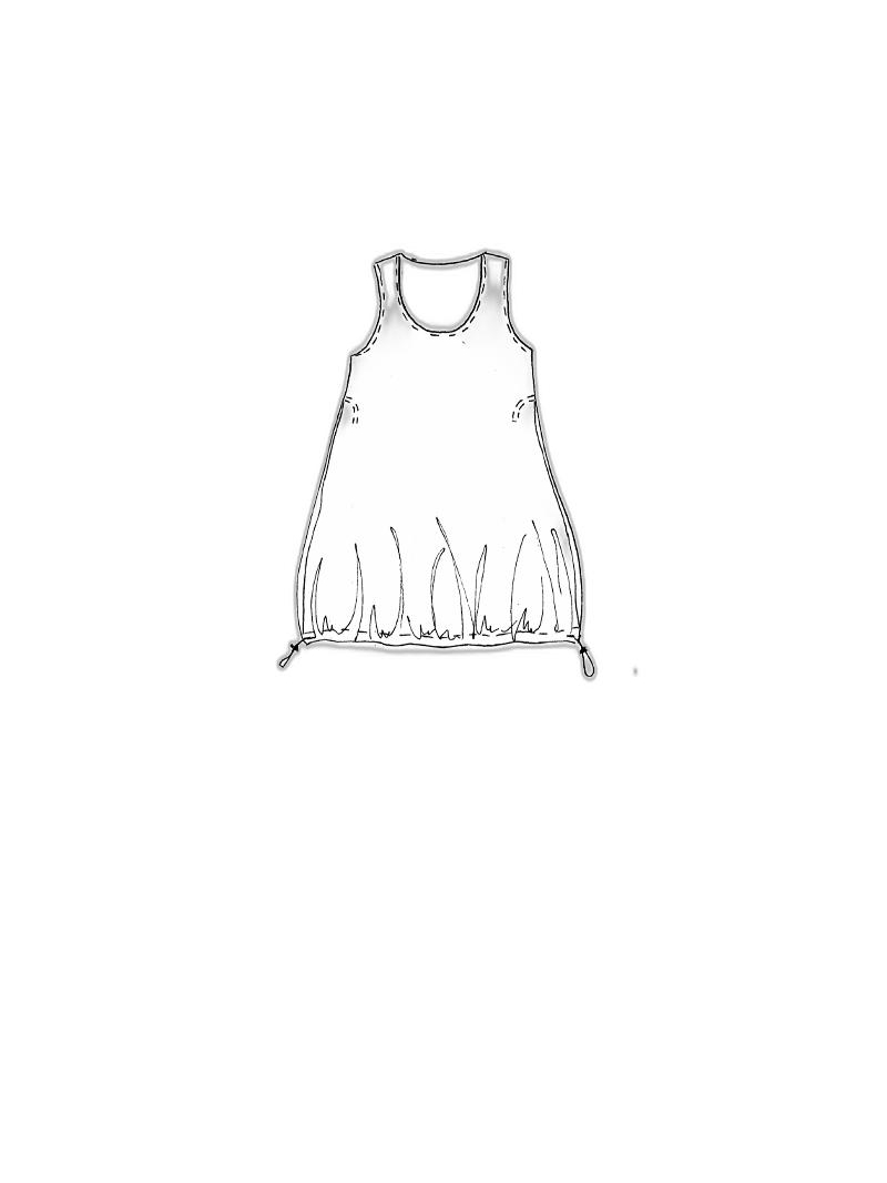 Rundholz DIP - A-förmiges popeline top - 1252530802