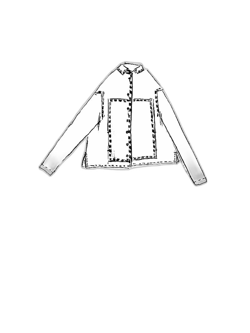 Rundholz DIP - Ausgestellte baumwoll voile bluse - 1252580404