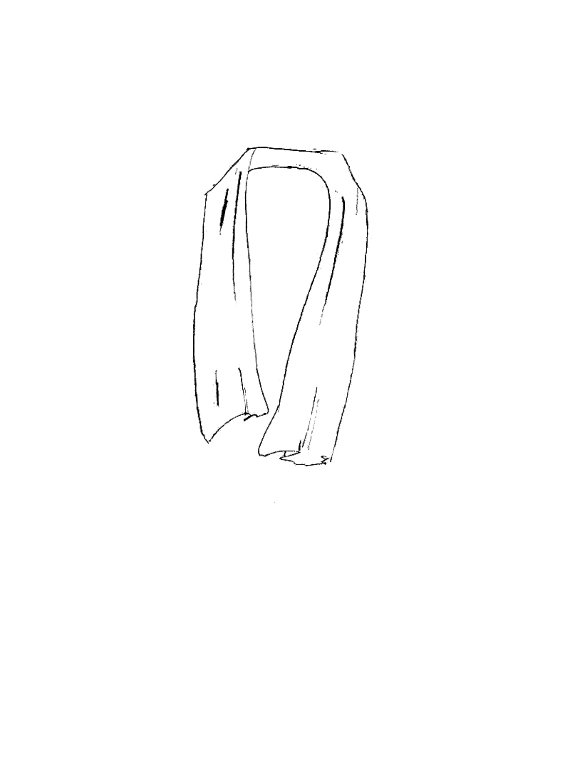 Rundholz DIP - Überdimensionaler baumwoll voile schal - 1252581403