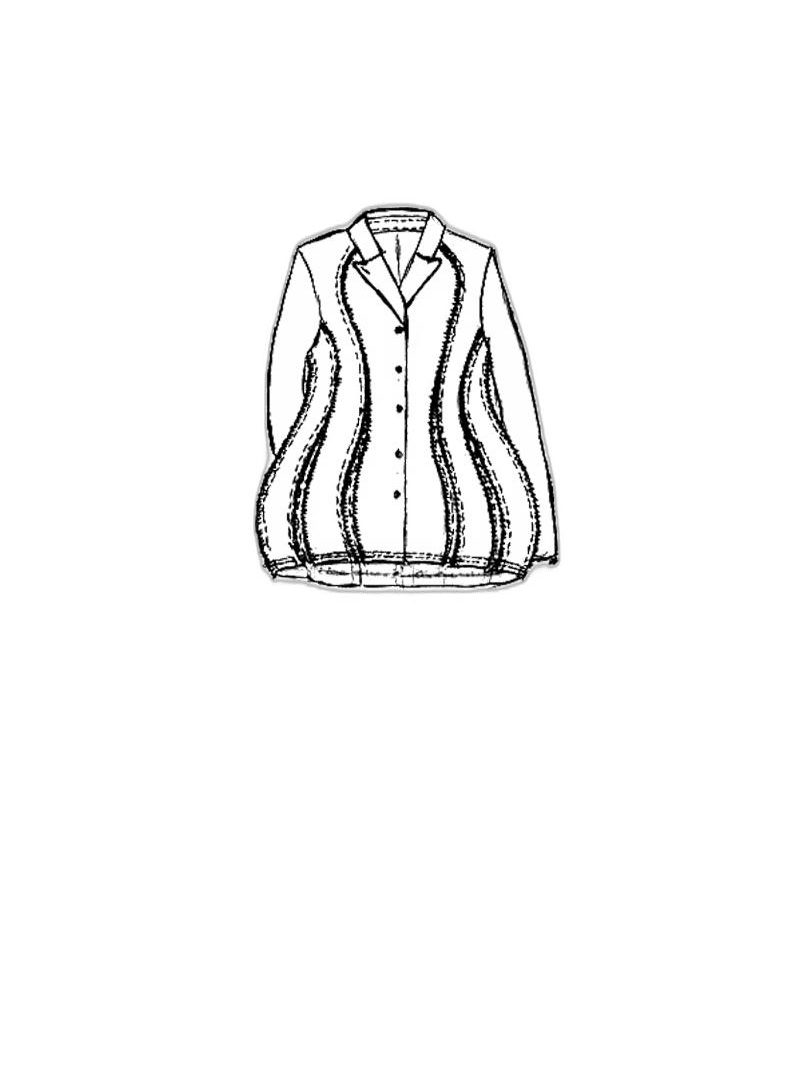 Rundholz Black Label - Ballonförmige baumwoll stretch jacke - 1253221114