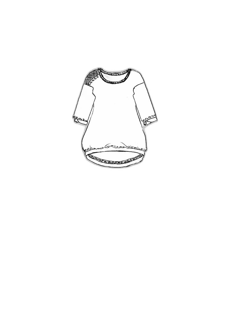 Rundholz Black Label - Flared cotton jersey t-shirt - 1253230506