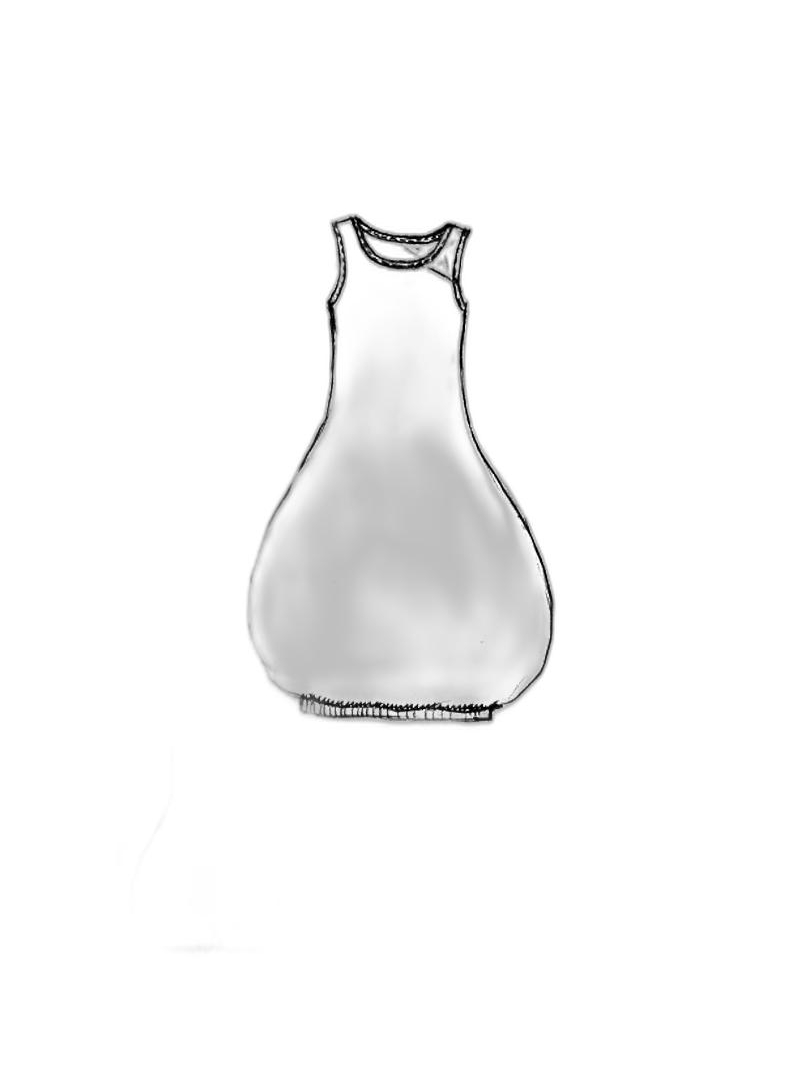 Rundholz Black Label - Ballonförmiges baumwolljersey kleid - 1253230901