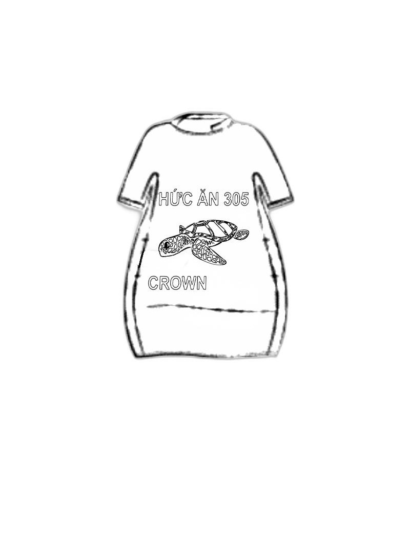 Rundholz Black Label - Straight wide linen dress with print - 1253240904