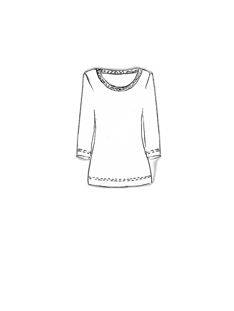 Rundholz Black Label - Schmales lyocell jersey t-shirt - 1253260510