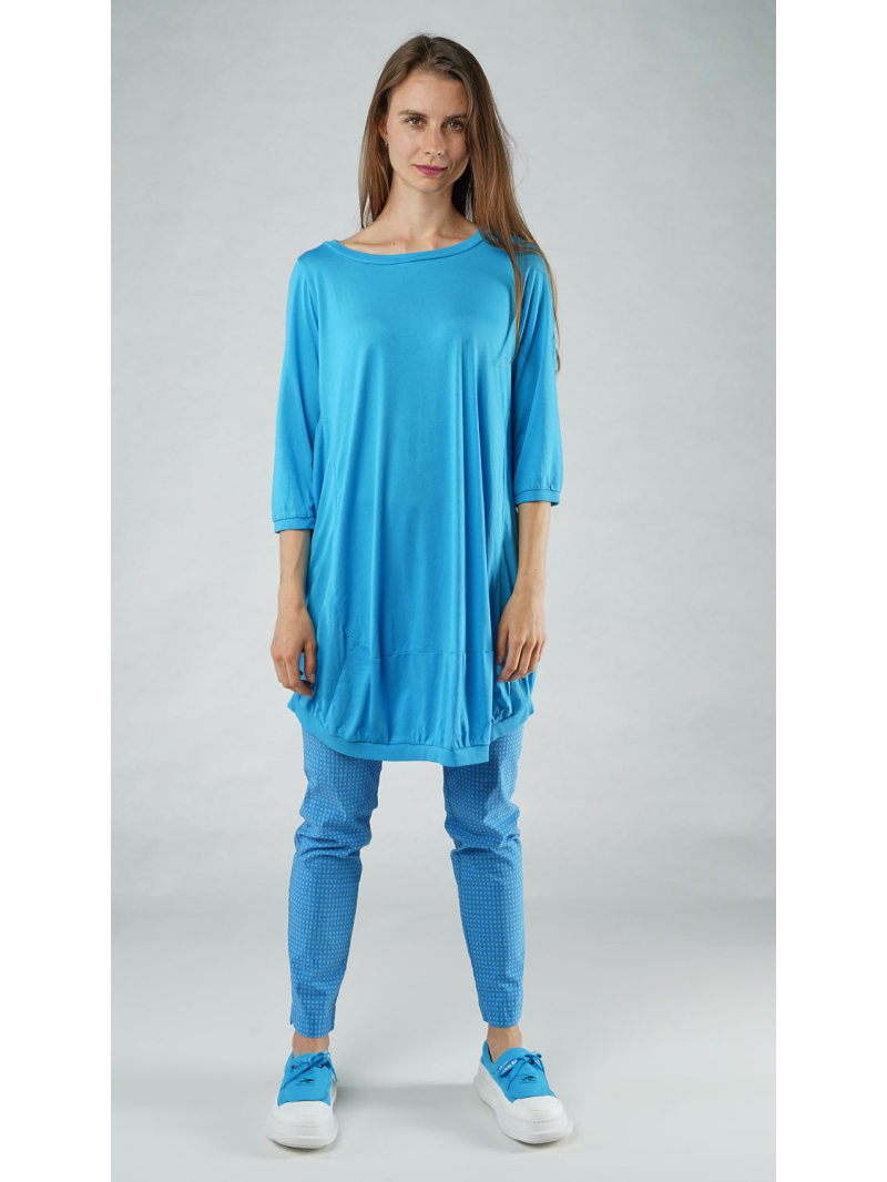 Rundholz Black Label - Hüftlange lyocell jersey tunika - 1253261904