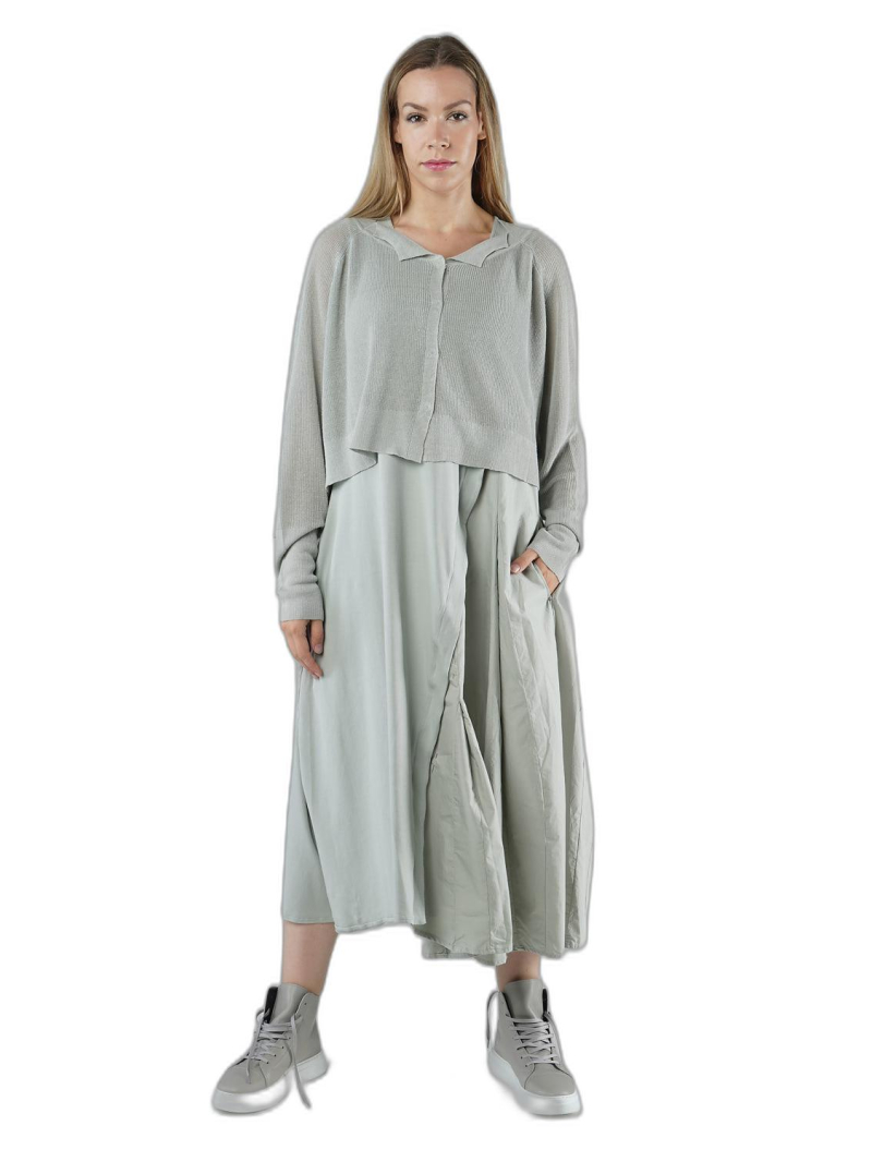 Rundholz Black Label - Hip-length linen viscose cardigan - 1253287104