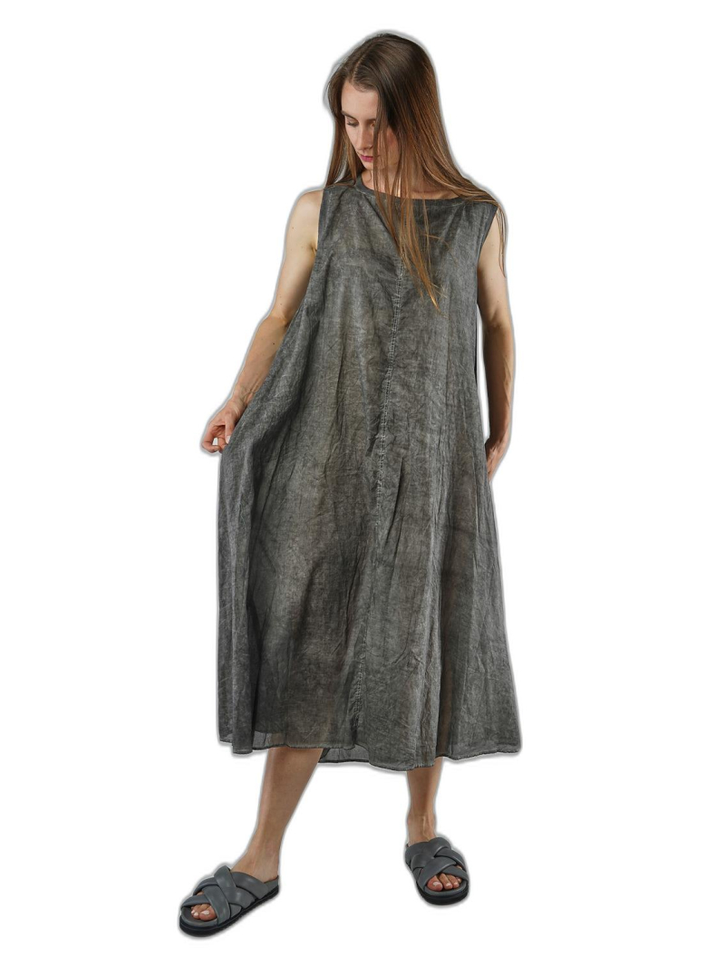 Rundholz Black Label - Wide cotton voile dress - 1253320908