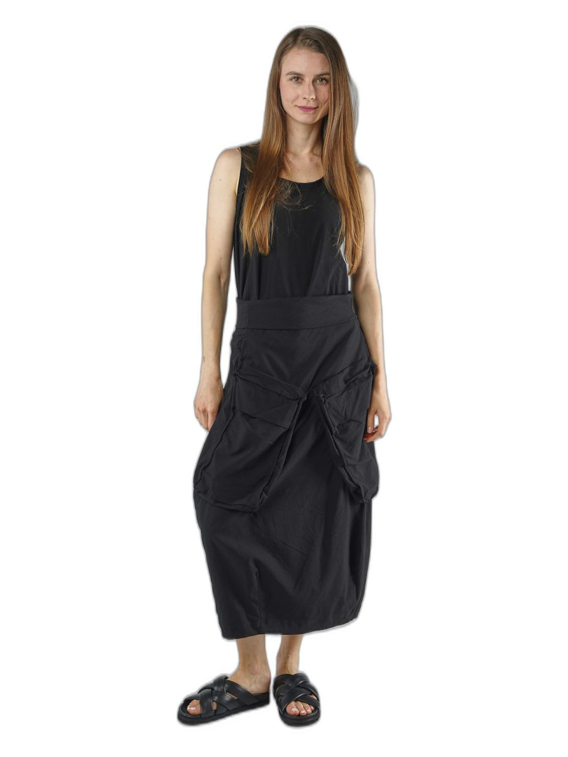 Rundholz Black Label - Wadenlanger baumwolltwill stretch rock - 1253390324