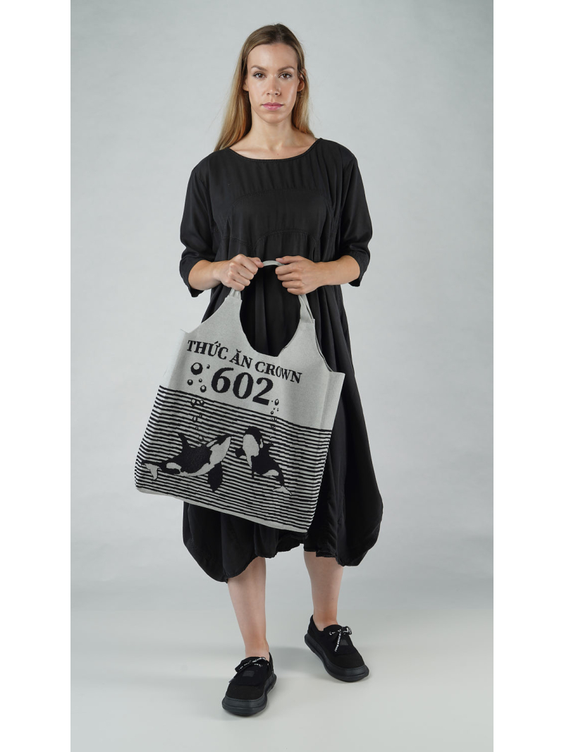 Rundholz Black Label - High twist jaquard tasche - 1253412510