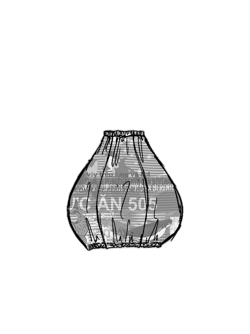 Rundholz Black Label - Ballonförmiger tyvek rock - 1253420301