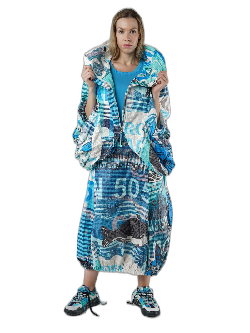 Rundholz Black Label - Hüftlange tyvek jacke - 1253421103