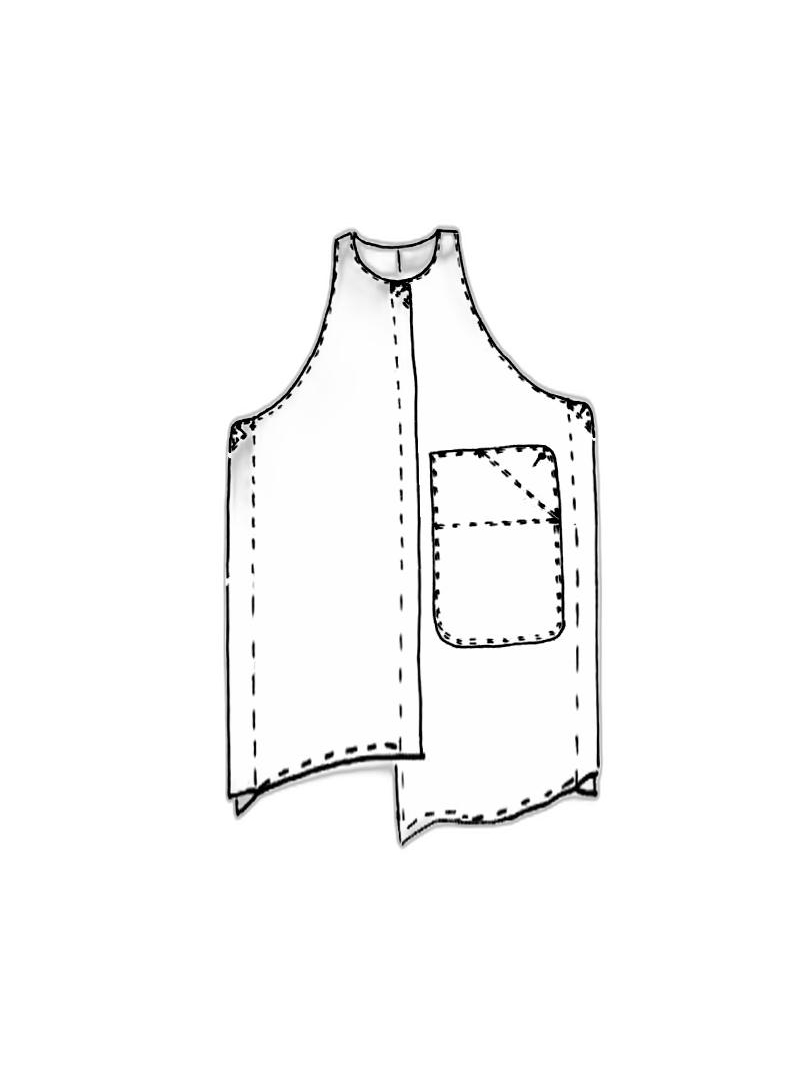 Rundholz Black Label - Wadenlanges nylon kleid - 1253430904