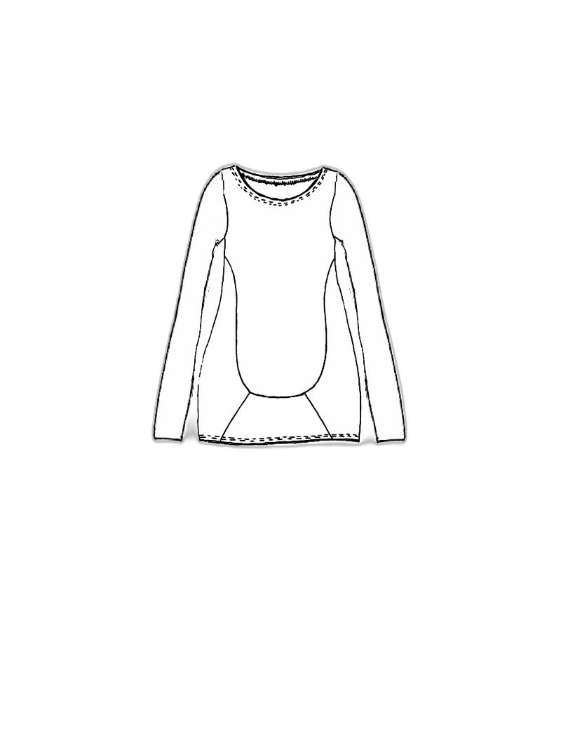 Rundholz Black Label - Hüftlanges pima baumwoll jersey t-shirt - 1253470507