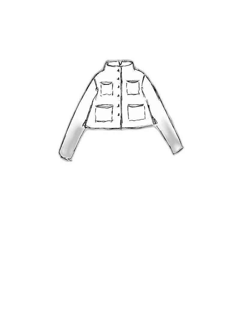 Rundholz Black Label - Ausgestellte nylon strickjacke - 1253487102