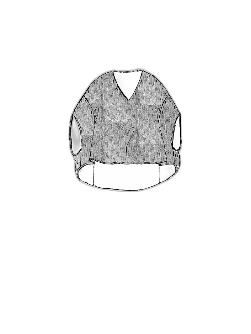 Rundholz Black Label - Oversize leinen strick pullover - 1253730704