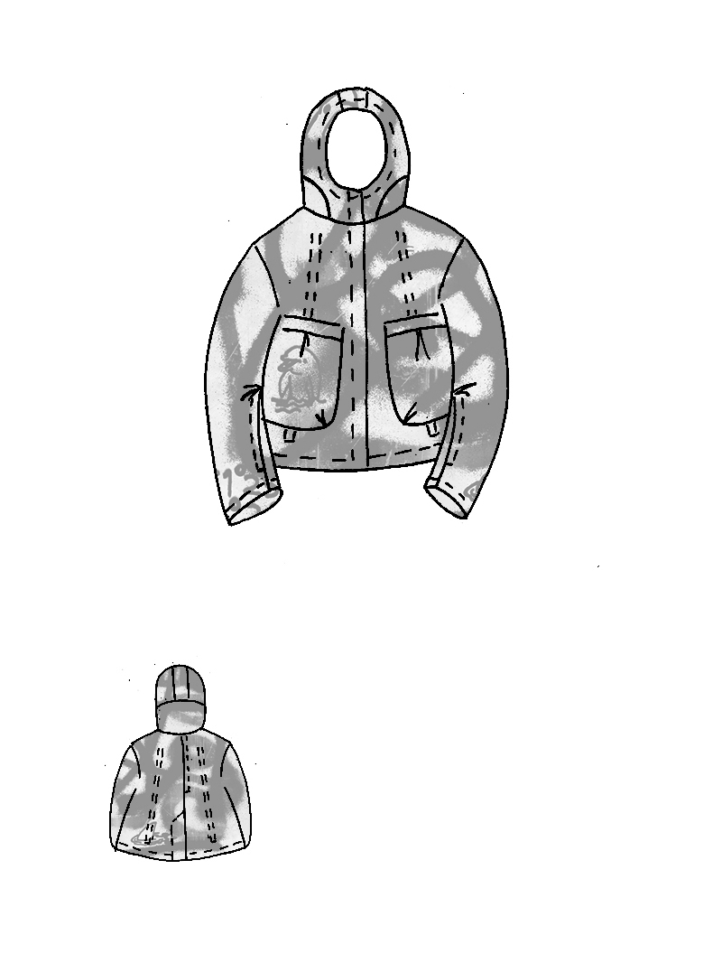 Rundholz - Kurze Wasserdichte Soft Shell Jacke - 1261001102