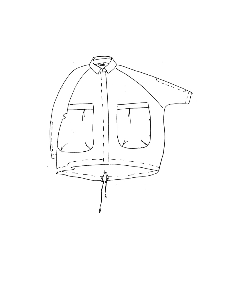 Rundholz - Wasserdichte Soft Shell Oversize Jacke - 1261001114