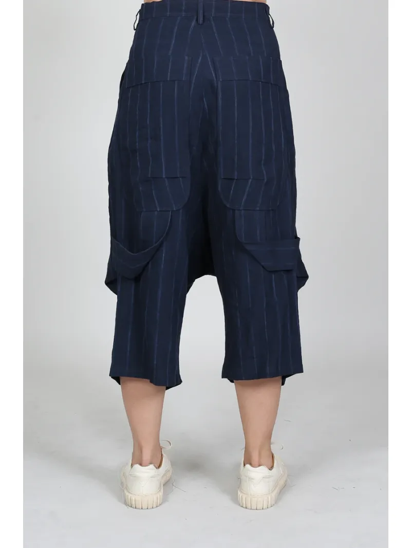 Rundholz - Gerade geschnittene Hose mit Bandapplikation - 1261020101