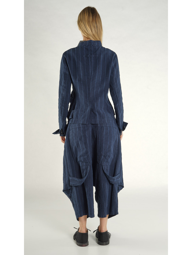 Rundholz - Taillierte Jacke mit Bandapplikation - 1261021106