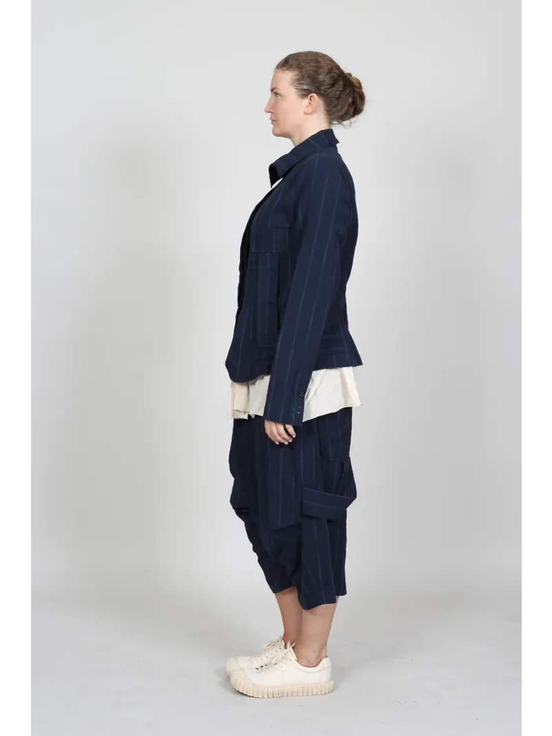 Rundholz — приталенный пиджак с аппликацией из ленты — 1261021106