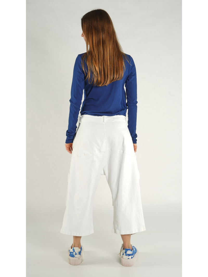 Rundholz - Lockere Denim Hose mit Kreide Veredlung - 1261040101