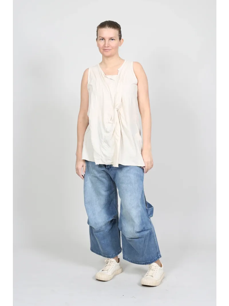 Rundholz - Pantalon ballon avec application de ruban - 1261040112