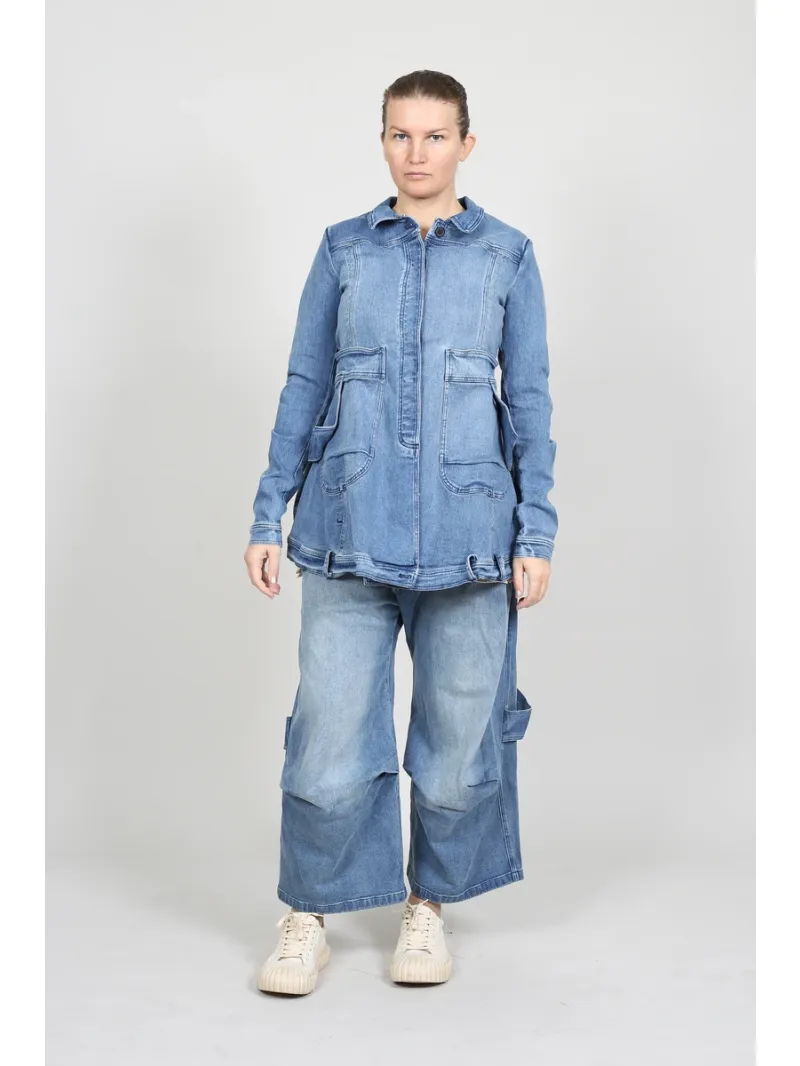 Rundholz - Pantalon ballon avec application de ruban - 1261040112