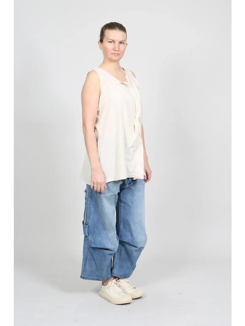 Rundholz - Pantalon ballon avec application de ruban - 1261040112