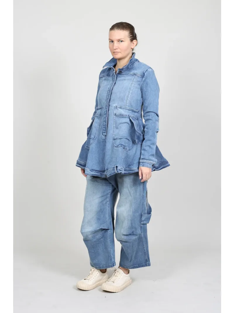 Rundholz - Pantalon ballon avec application de ruban - 1261040112