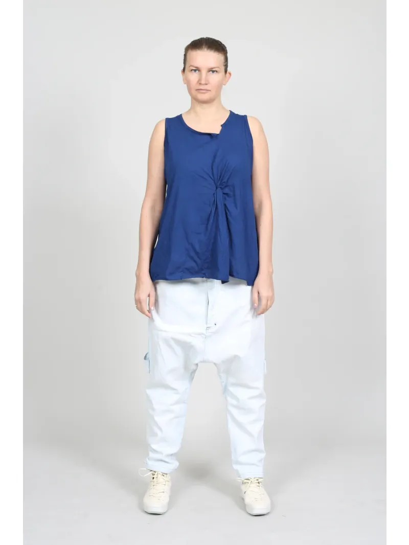 Rundholz - Pantalon tulipe avec application de ruban - 1261040115