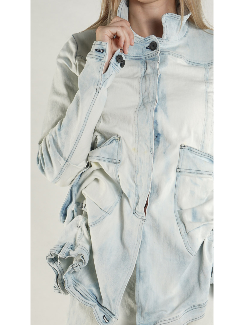 Rundholz - Taillierte Jacke mit Tunnelzug - 1261041116