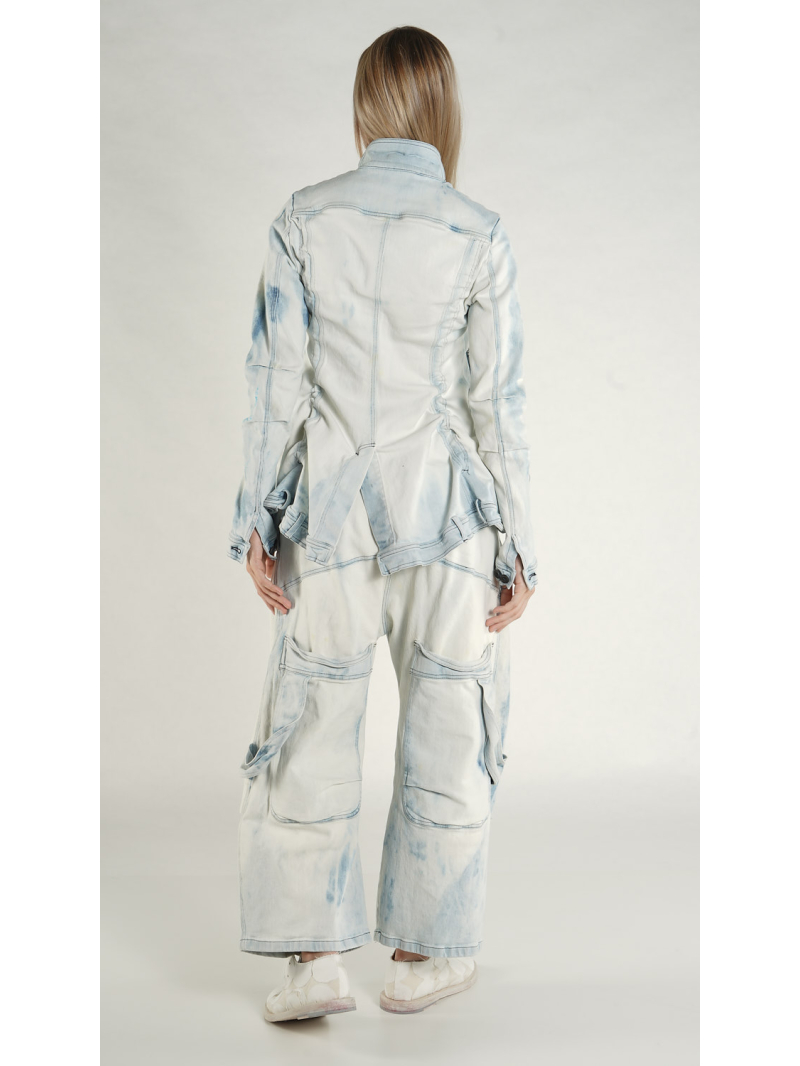 Rundholz - Taillierte Jacke mit Tunnelzug - 1261041116