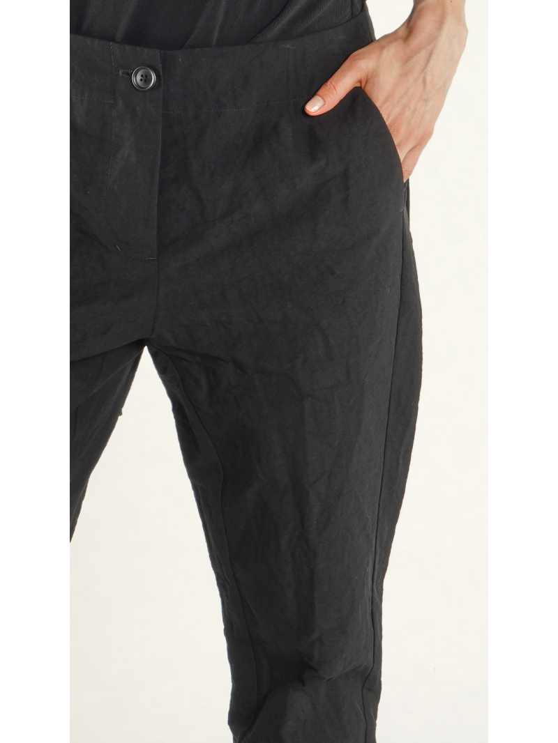 Rundholz - Gerade schmale Leinen mix Hose - 1261120110