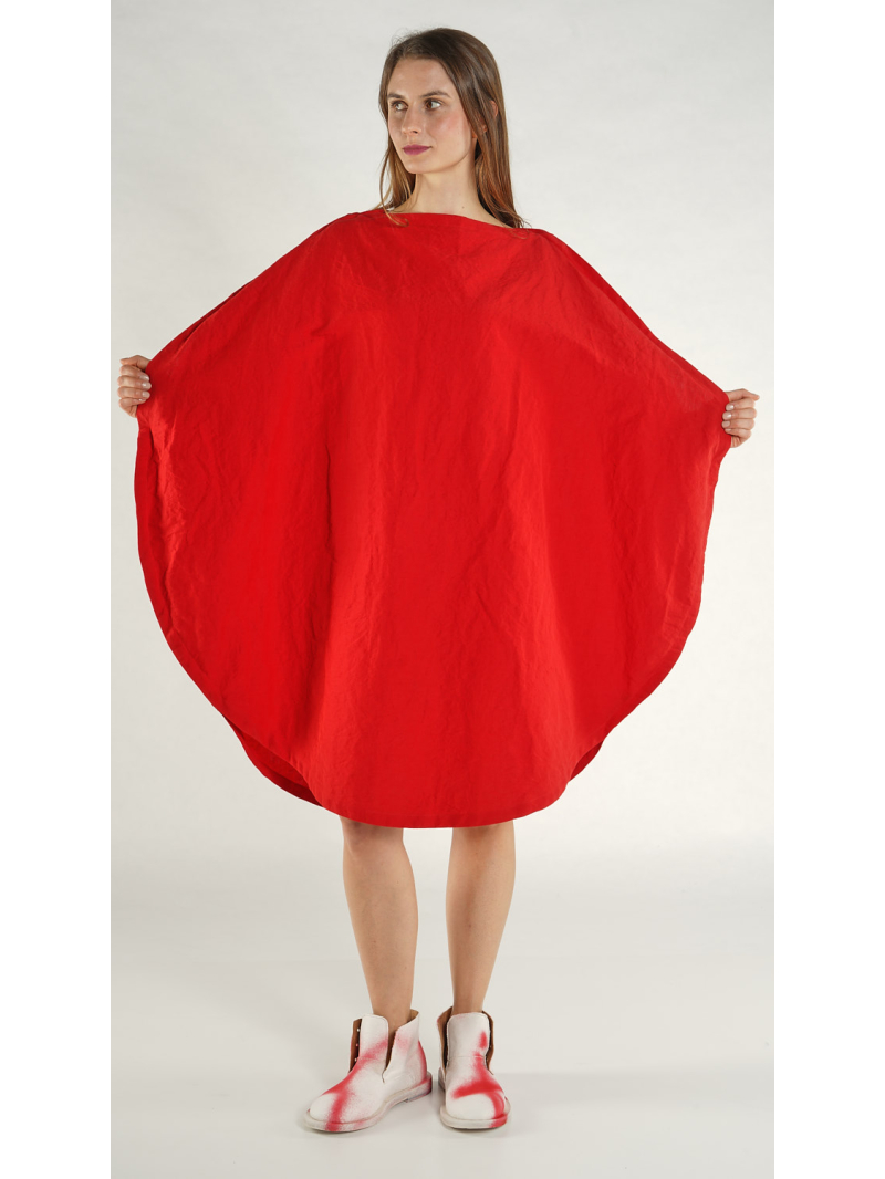 Rundholz - Rundes Leinen mix Kleid - 1261120917